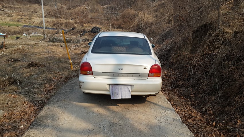 1.마을 안길을 확장포장 하여주세요.